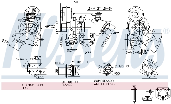 NISSENS 93447 ** FIRST FIT...