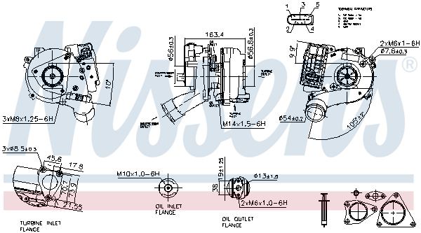 NISSENS 93501 ** FIRST FIT...