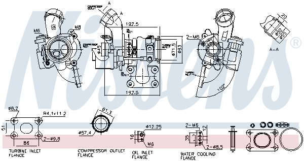 NISSENS 93587 ** FIRST FIT...