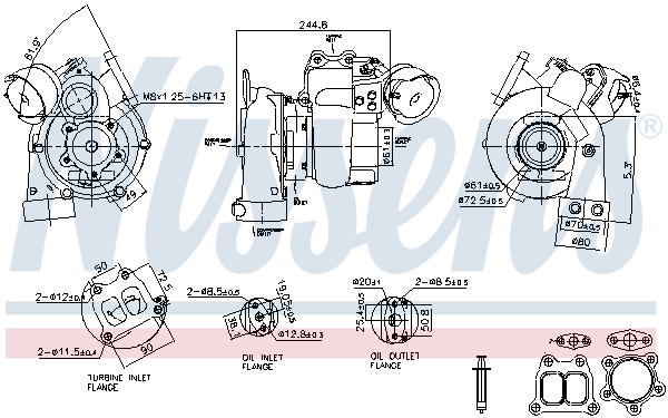 NISSENS 93601 ** FIRST FIT...