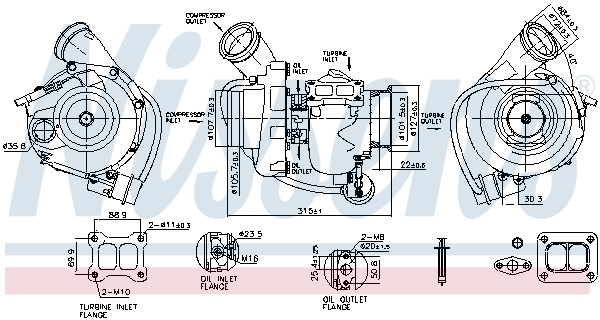 NISSENS 93612 ** FIRST FIT...