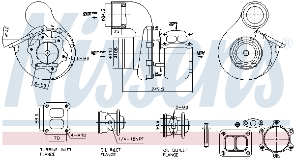 NISSENS 93618 ** FIRST FIT...