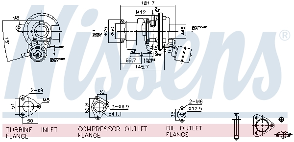 NISSENS 93626 ** FIRST FIT...