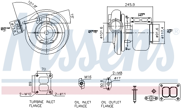 NISSENS 93681 ** FIRST FIT...