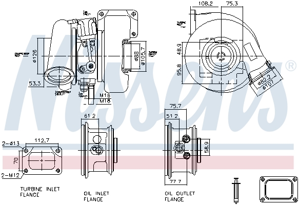 NISSENS 93727 ** FIRST FIT...