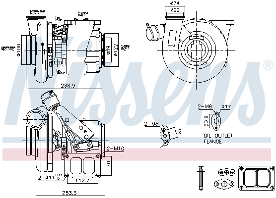 NISSENS 93769 ** FIRST FIT...