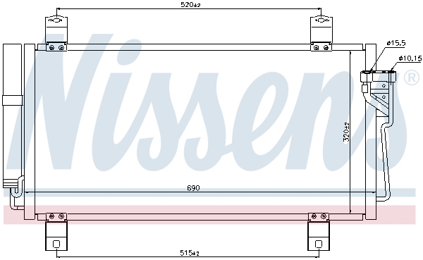 NISSENS 940032 ** FIRST FIT...