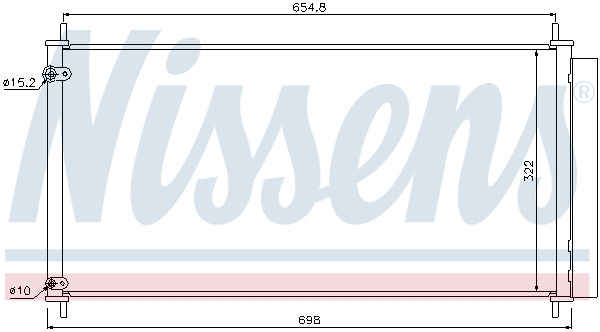 NISSENS 940036 ** FIRST FIT...