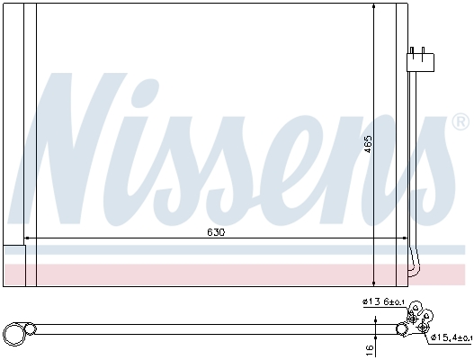 NISSENS 940058 ** FIRST FIT...