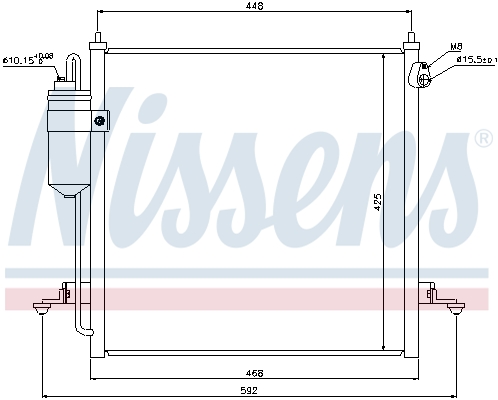 NISSENS 940068 ** FIRST FIT...