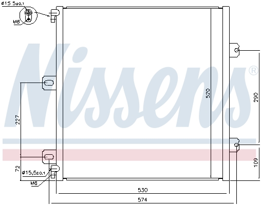 NISSENS 940076 ** FIRST FIT...