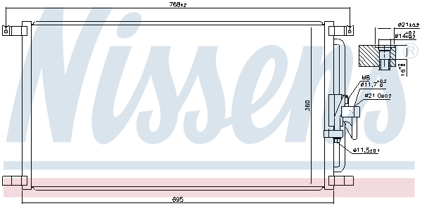 NISSENS 940104 ** FIRST FIT...