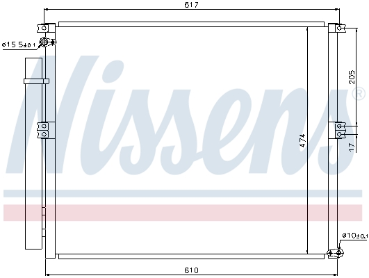 NISSENS 940106 кондензатор,...