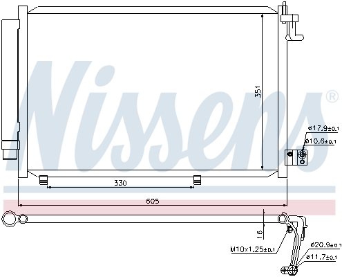 NISSENS 940108 ** FIRST FIT...