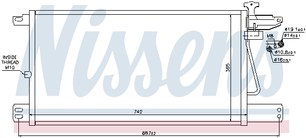 NISSENS 940198 ** FIRST FIT...