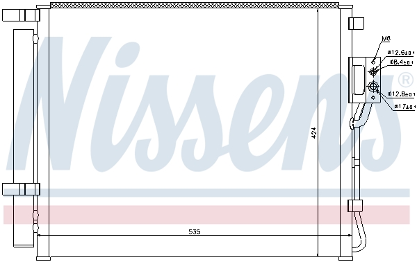 NISSENS 940209 кондензатор,...