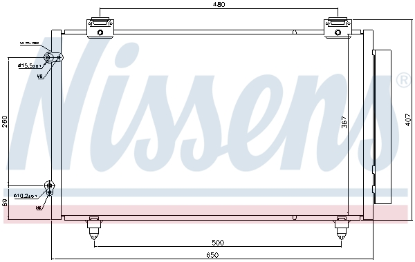 NISSENS 940299 ** FIRST FIT...