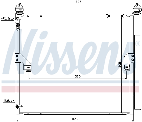 NISSENS 940367 кондензатор,...