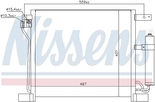 NISSENS 940384 ** FIRST FIT...