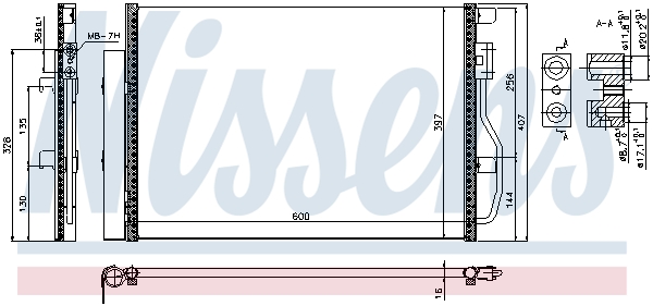 NISSENS 940389 ** FIRST FIT...
