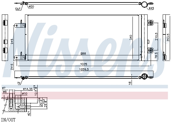 NISSENS 940409 кондензатор,...