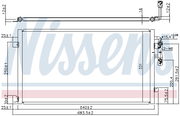 NISSENS 940457 ** FIRST FIT...