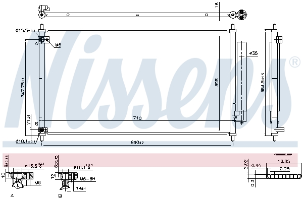 NISSENS 940466 ** FIRST FIT...