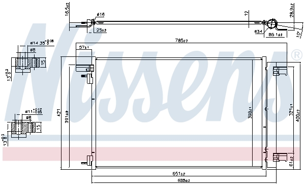 NISSENS 940479 ** FIRST FIT...