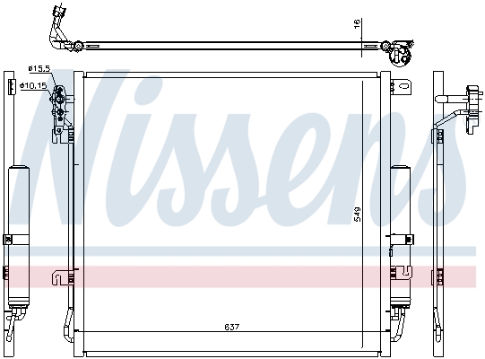 NISSENS 940485 ** FIRST FIT...