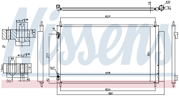 NISSENS 940489 ** FIRST FIT...