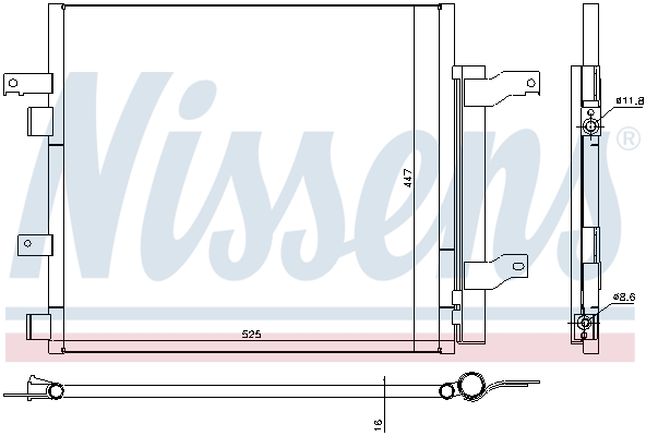 NISSENS 940536 ** FIRST FIT...