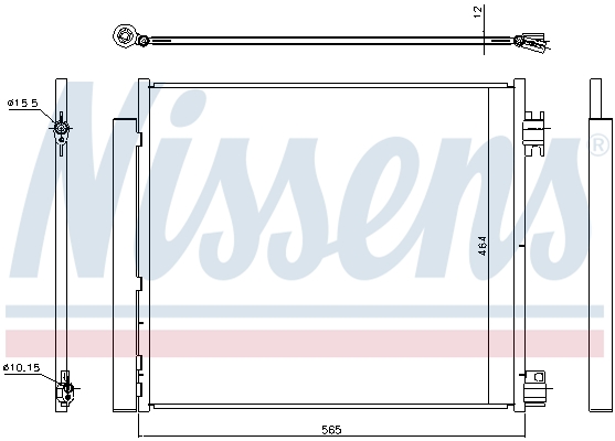 NISSENS 940546 ** FIRST FIT...