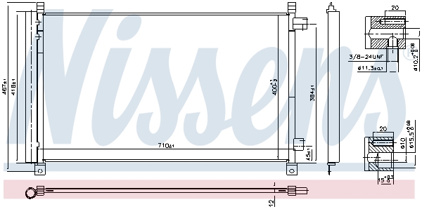 NISSENS 940548 ** FIRST FIT...