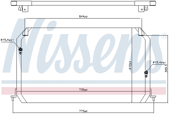 NISSENS 94056 кондензатор,...