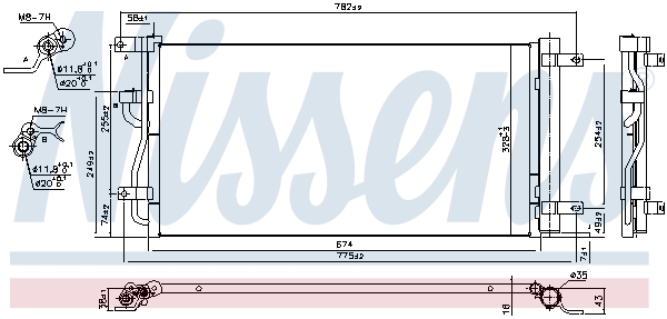 NISSENS 940569 ** FIRST FIT...