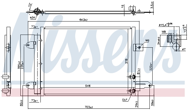 NISSENS 940588 ** FIRST FIT...