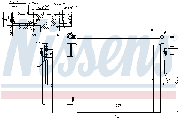 NISSENS 940677 ** FIRST FIT...