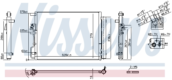 NISSENS 940771 кондензатор,...