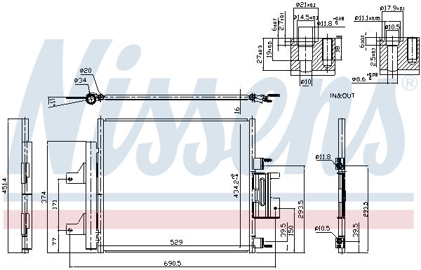 NISSENS 940772 ** FIRST FIT...