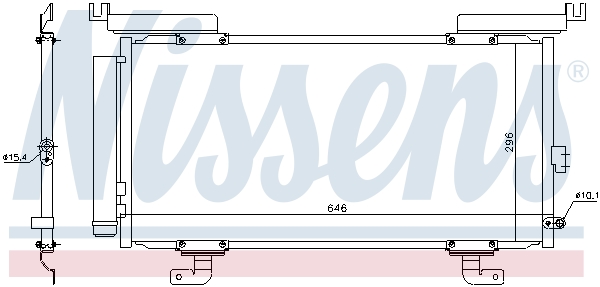 NISSENS 940794 кондензатор,...