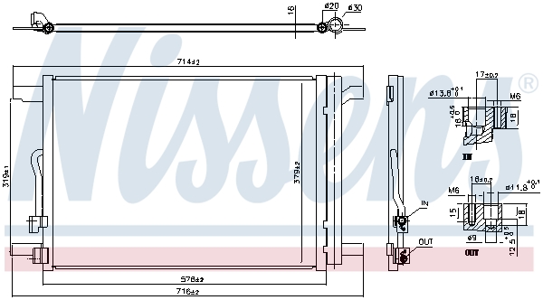 NISSENS 940837 ** FIRST FIT...