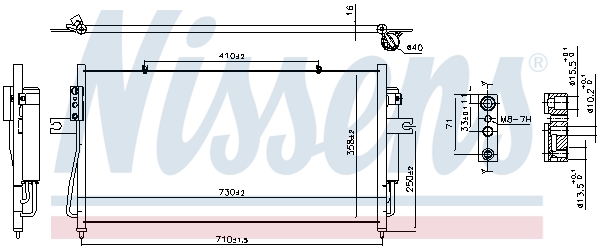 NISSENS 940840 ** FIRST FIT...