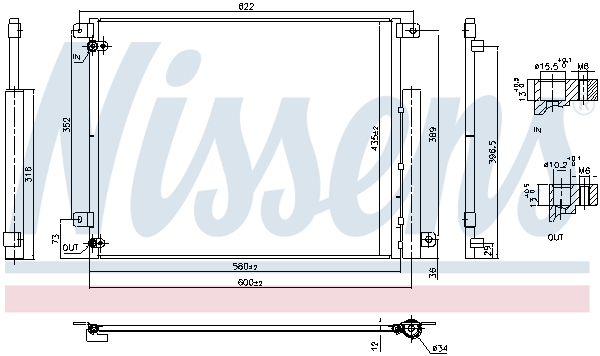 NISSENS 940853 ** FIRST FIT...