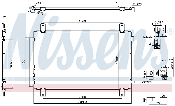 NISSENS 940854 ** FIRST FIT...