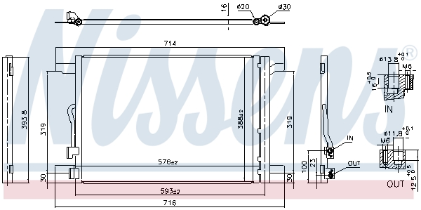 NISSENS 940870 ** FIRST FIT...