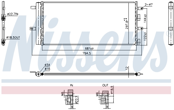 NISSENS 940899 ** FIRST FIT...