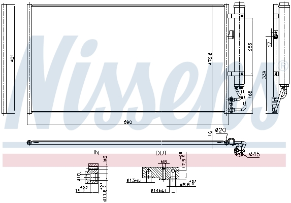 NISSENS 940900 ** FIRST FIT...