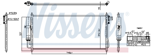 NISSENS 940911 ** FIRST FIT...