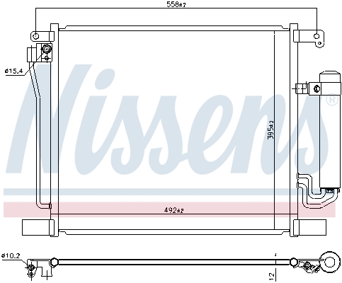 NISSENS 940929 кондензатор,...