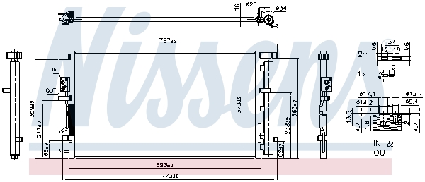 NISSENS 940939 ** FIRST FIT...